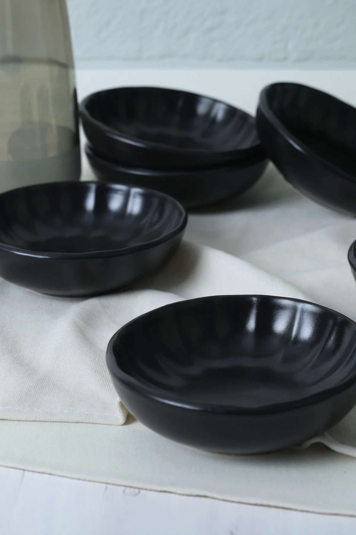 Set pjatash për meze (6 copë), Hermia Concept, X00019041, ngjyrë e zezë