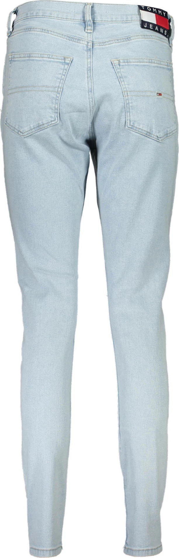 Pantallona xhins për femra TOMMY HILFIGER, të kaltërta të çelta