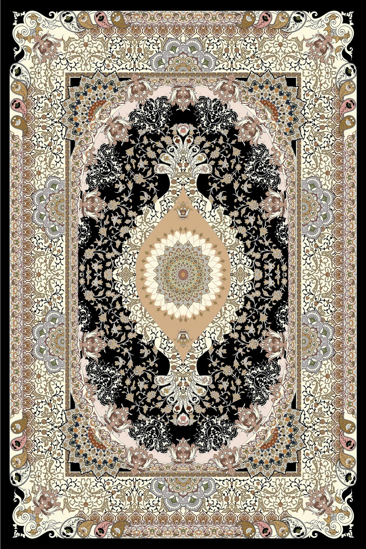 Qilim për korridor, shumëngjyrësh, Conceptum Hypnose, Hmnt821, 100x150cm