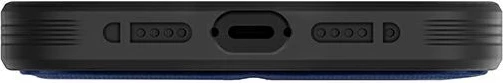 Mbështjellës UNIQ Transforma Magclick Charging për iPhone 14 Pro, silikon, blu