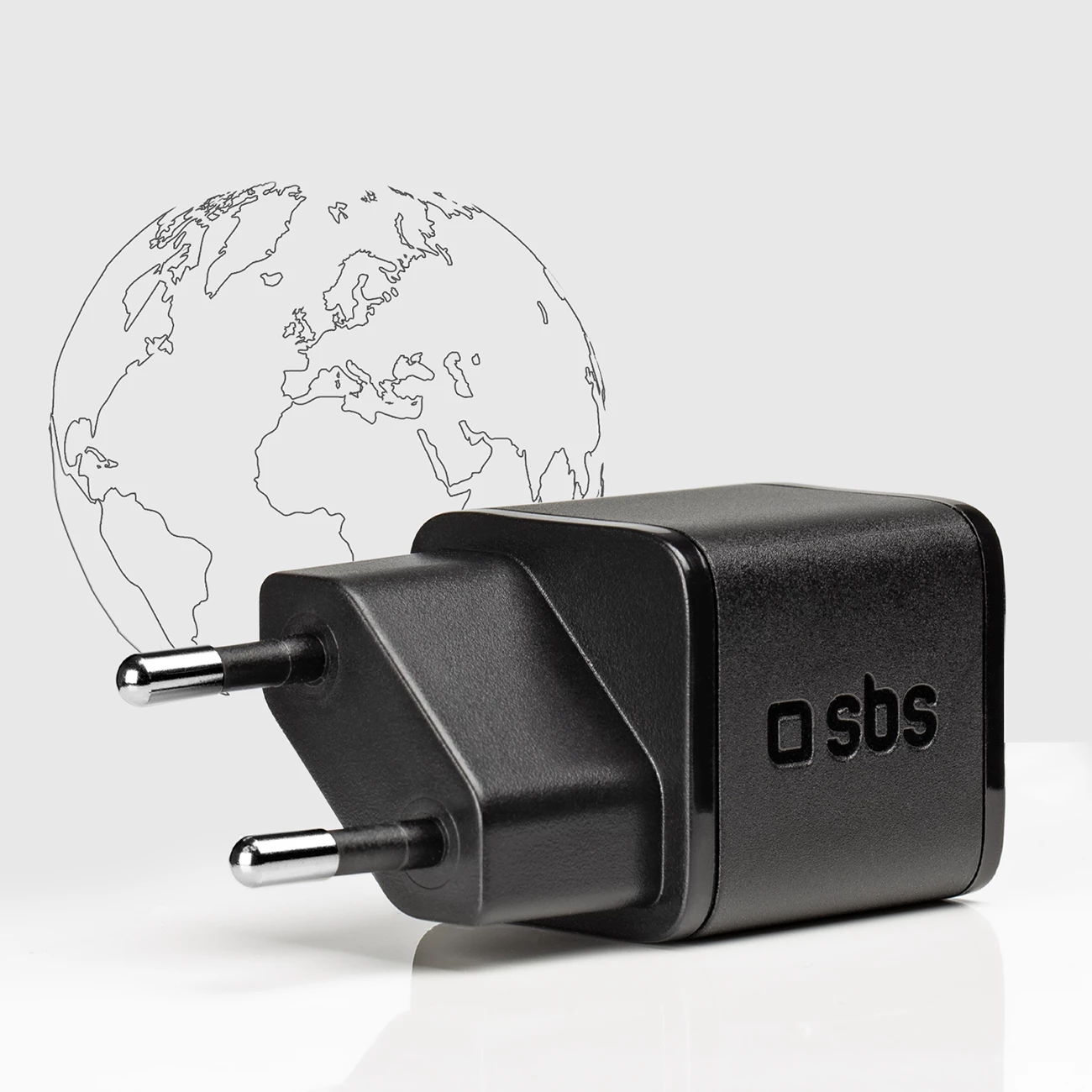 Karikues muri SBS TETRGAN1C20K, 20W, USB-C, GaN, i zi