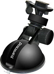 Mbajtëse me vakum Transcend për DrivePro 200, 360° rrotulluese, e zezë