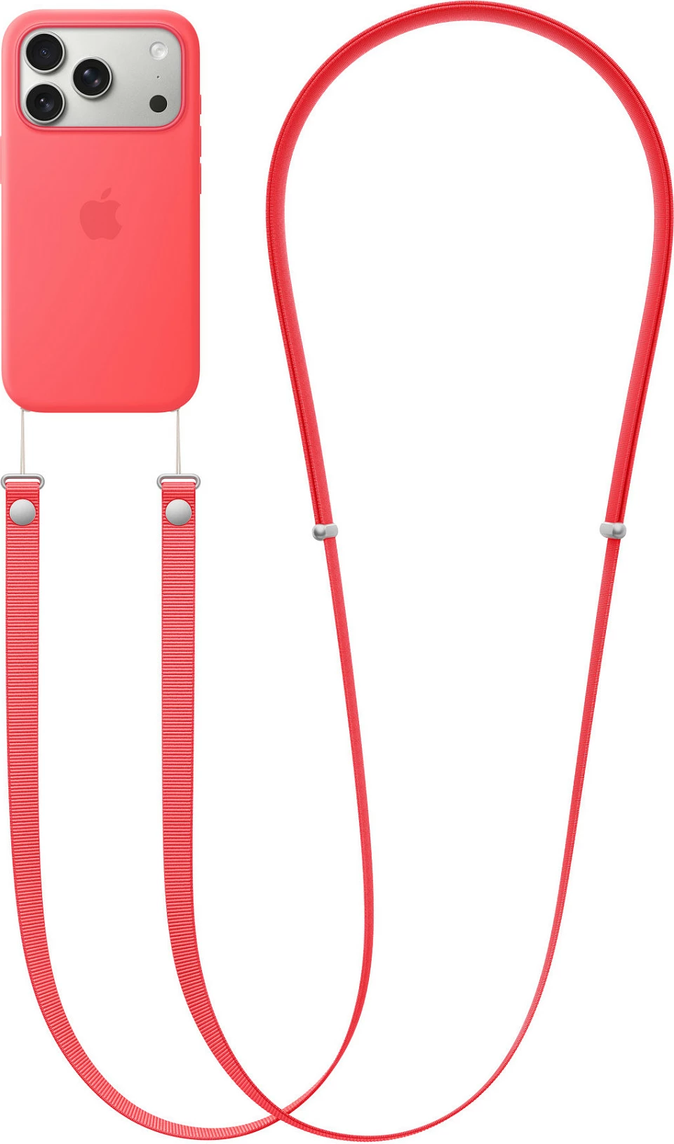 Rrip crossbody Apple Crossbody Band, 2.08 m, PET, rozë guava