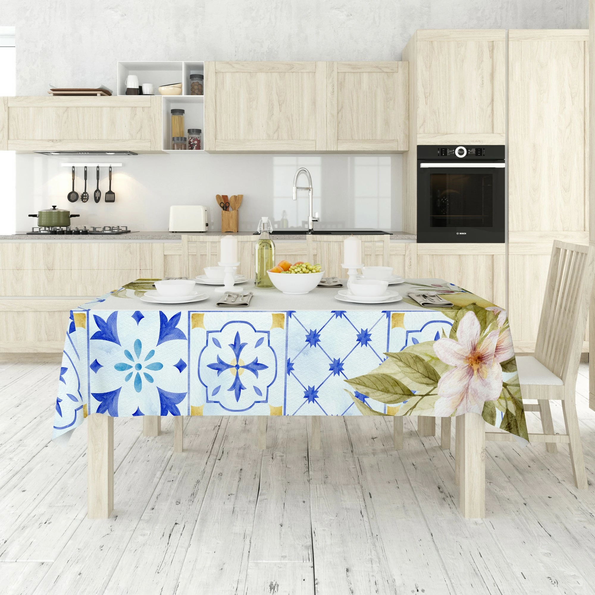 Mbulesë tavoline Hermia, Asr-tblclt25-38, 140x220cm