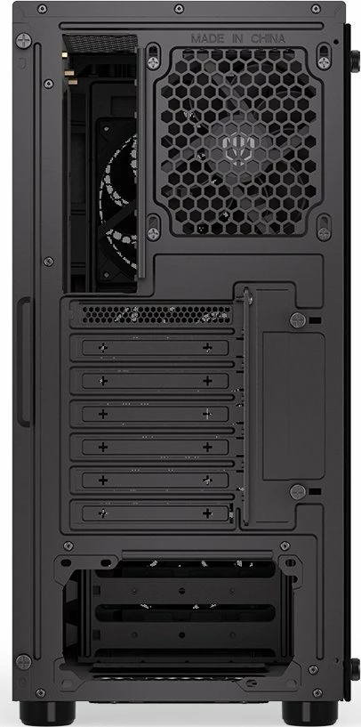 Kasë Endorfy Signum 300 Air EY2A005 Midi Tower ATX/mATX/Mini-ITX, panel anësor xham i kalitur, 4x Stratus 120 PWM fanë, e zezë