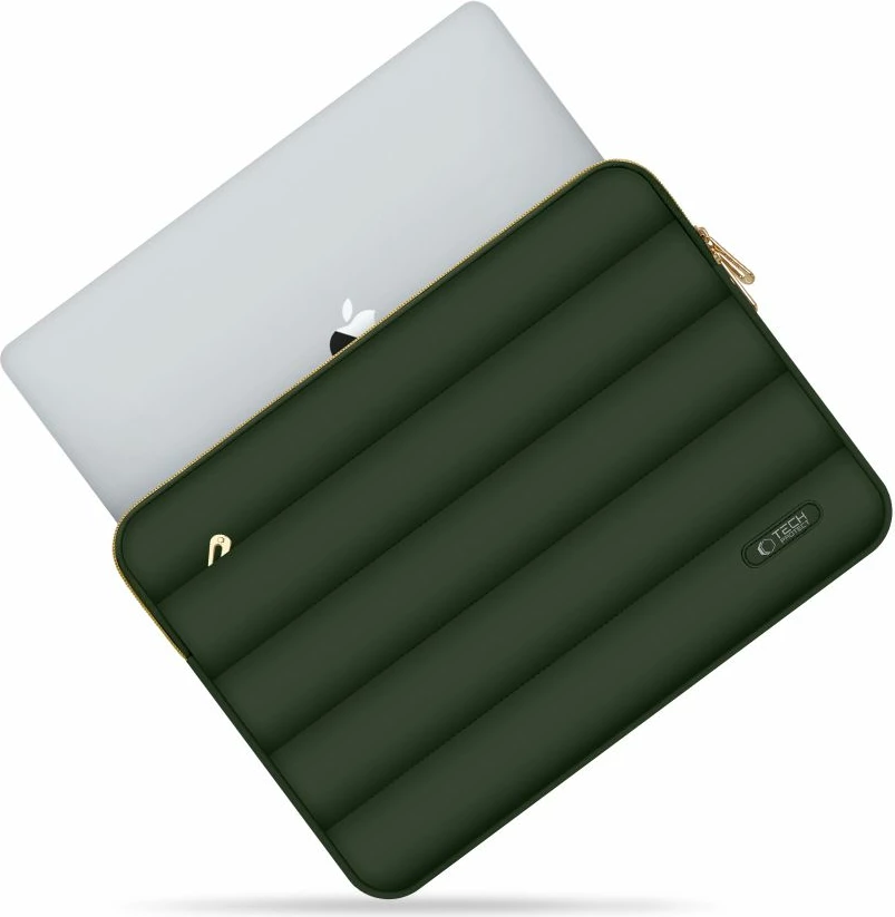 Qantë laptopi Tech-Protect Puffy 15-16", e gjelbërt