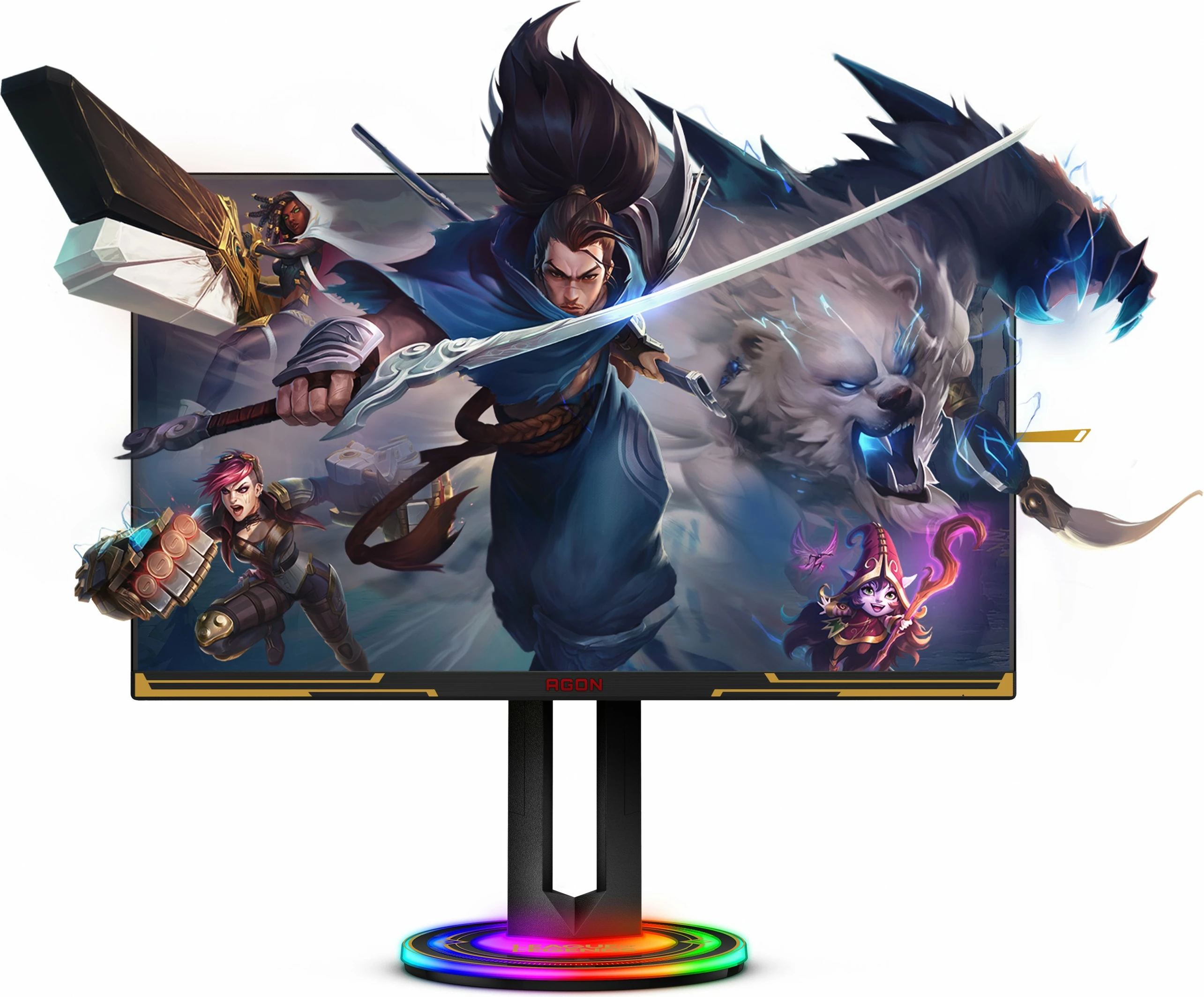 Monitor AOC AGON AG275QXL, 27", Quad HD, LED, i zi, i artë