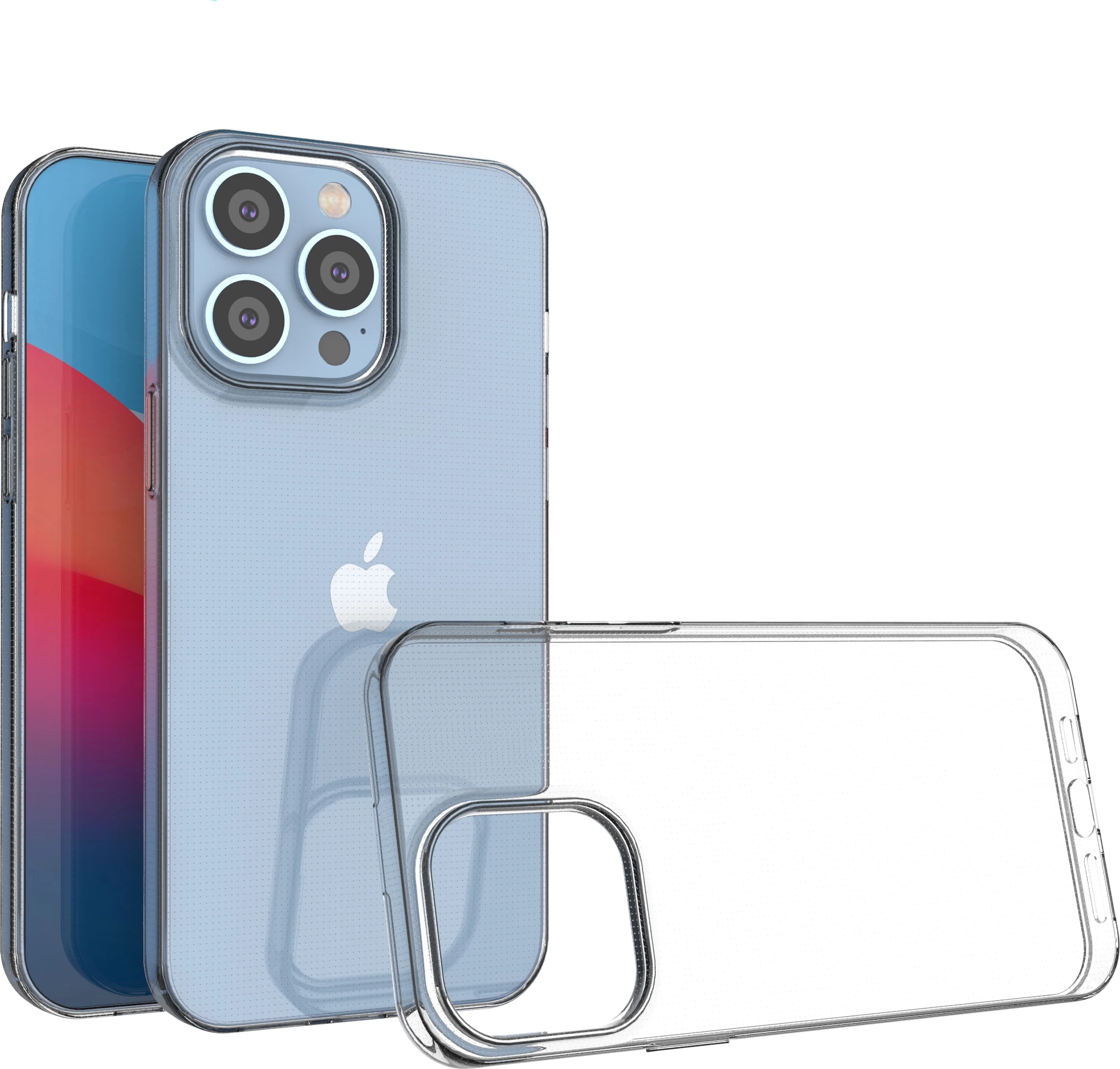 Mbështjellës Hurtel Ultra Clear 0.5mm për iPhone 14 Pro Max, Transparent