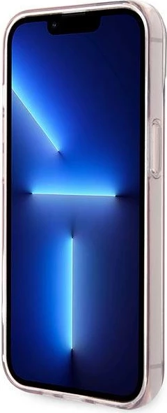 Mbështjellës Karl Lagerfeld Choupette Body për iPhone 14 Plus / 15 Plus, Transparent, Rozë