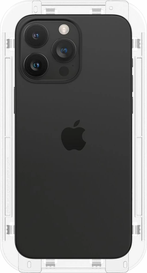 Mbrojtës xhami Spigen Glas.tR EZ Fit për iPhone 15 Pro, 2 copë, transparent