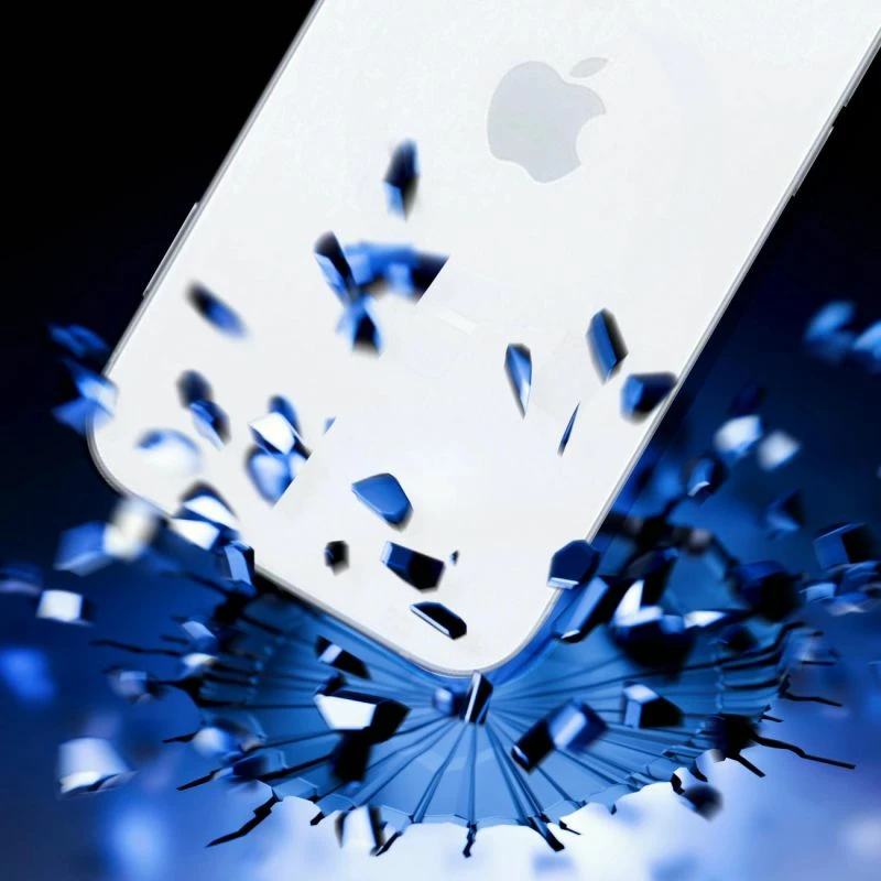 Kapak telefoni 3mk Smoke Case Mag&Stand për iPhone 17, i zi