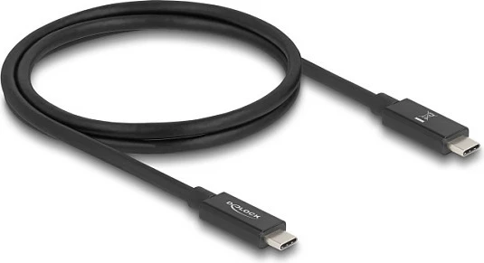 Kabllo USB-C DeLOCK 81211, USB4 80 Gbit/s, Thunderbolt 4, 1 m, USB PD 240 W, e zezë