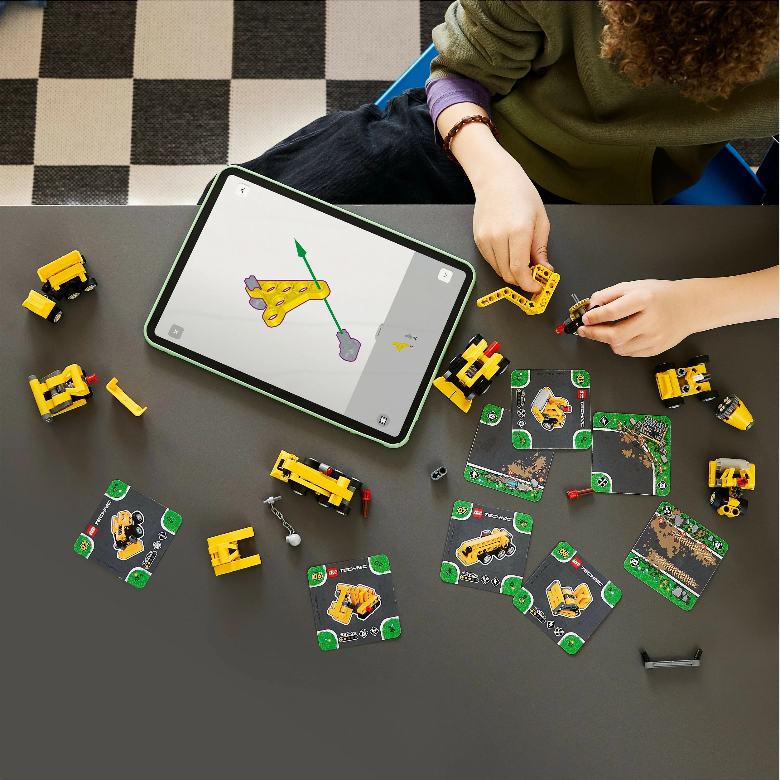 Set ndërtimi LEGO Technic 42233 Mighty Machines, 44 pjesë, shumëngjyrësh