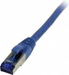 Kabllo rrjeti Synergy21 Patchkabel RJ45 CAT6A 0.5m, S/FTP, LSZH, blu