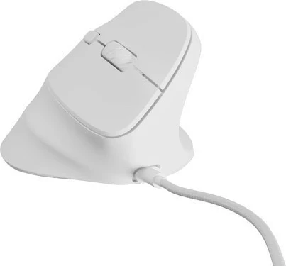 Maus vertikal Natec Crake 2 Pro, 12800 DPI, 6 butona, i bardhë