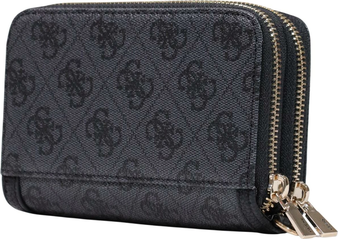 Portofol për femra Guess Coleen Logo SML Zip SWSG97 49164, antracit