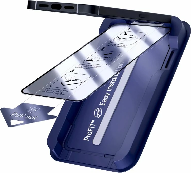 Mbrojtës ekrani tempered glass 3mk HardGlass Max për iPhone 14 Pro