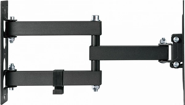 Mbajtëse muri për TV/monitor Vision VFM-WA2X2/3, 20-50", VESA 100x100-200x200, tilt/swivel, 25 kg, e zezë