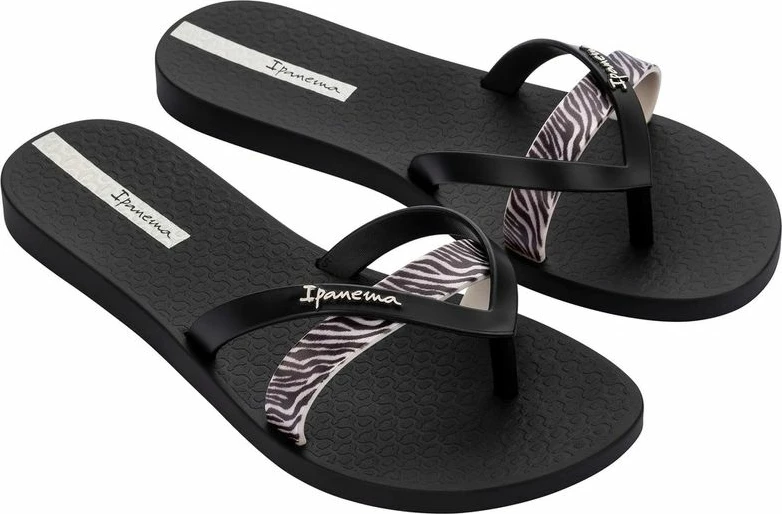 Flip-flopa për femra Ipanema Kirei, të zeza