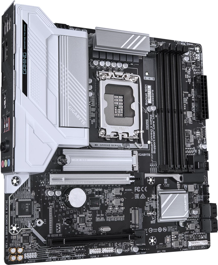 Pllakë amë Gigabyte B860M Gaming X WiFi 6E, LGA1851, 4x DDR5, mATX