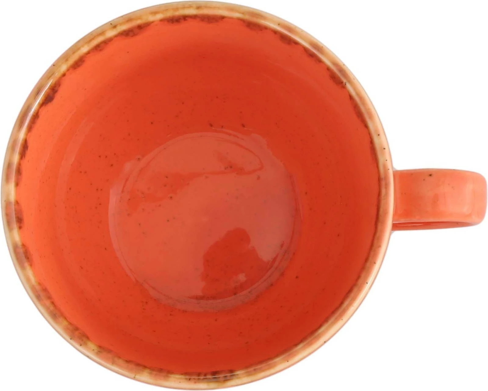 Filxhan porcelani Porland Seasons Amber 250 ml, portokalli, set 6 copë