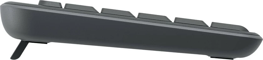 Tastierë wireless Logitech K250, QWERTZ gjermanisht, RF + Bluetooth, me numpad, Graphite