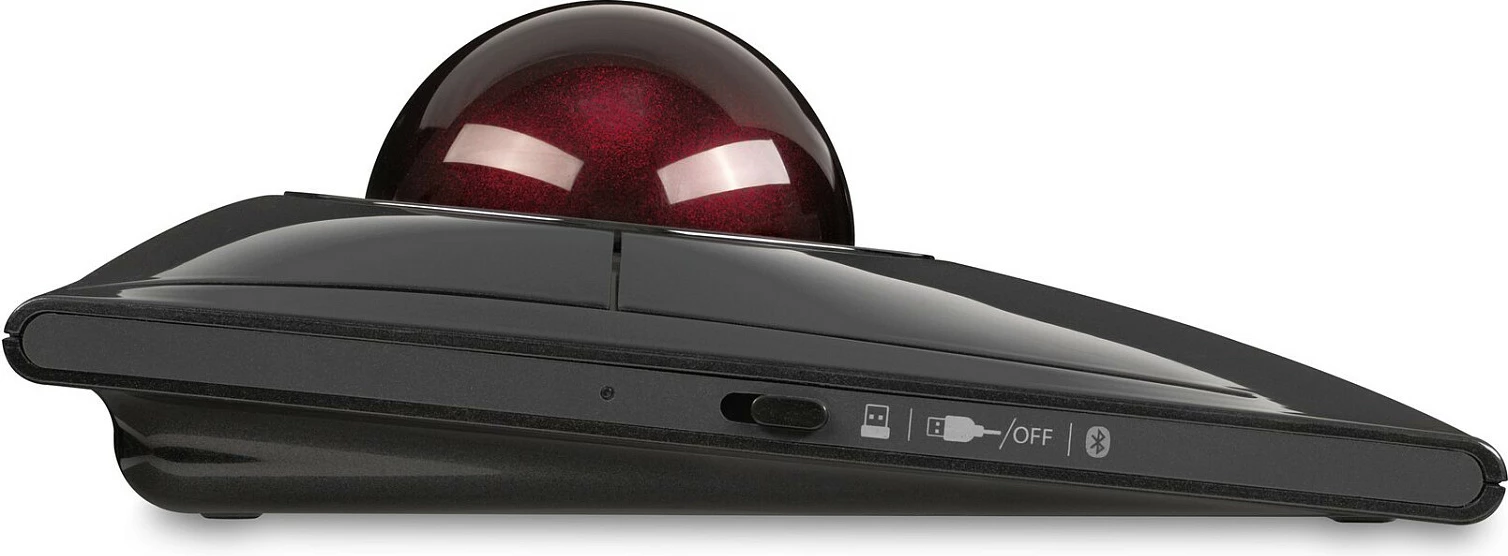 Trackball Kensington SlimBlade Pro, wireless + Bluetooth + USB, 1600 DPI, i zi