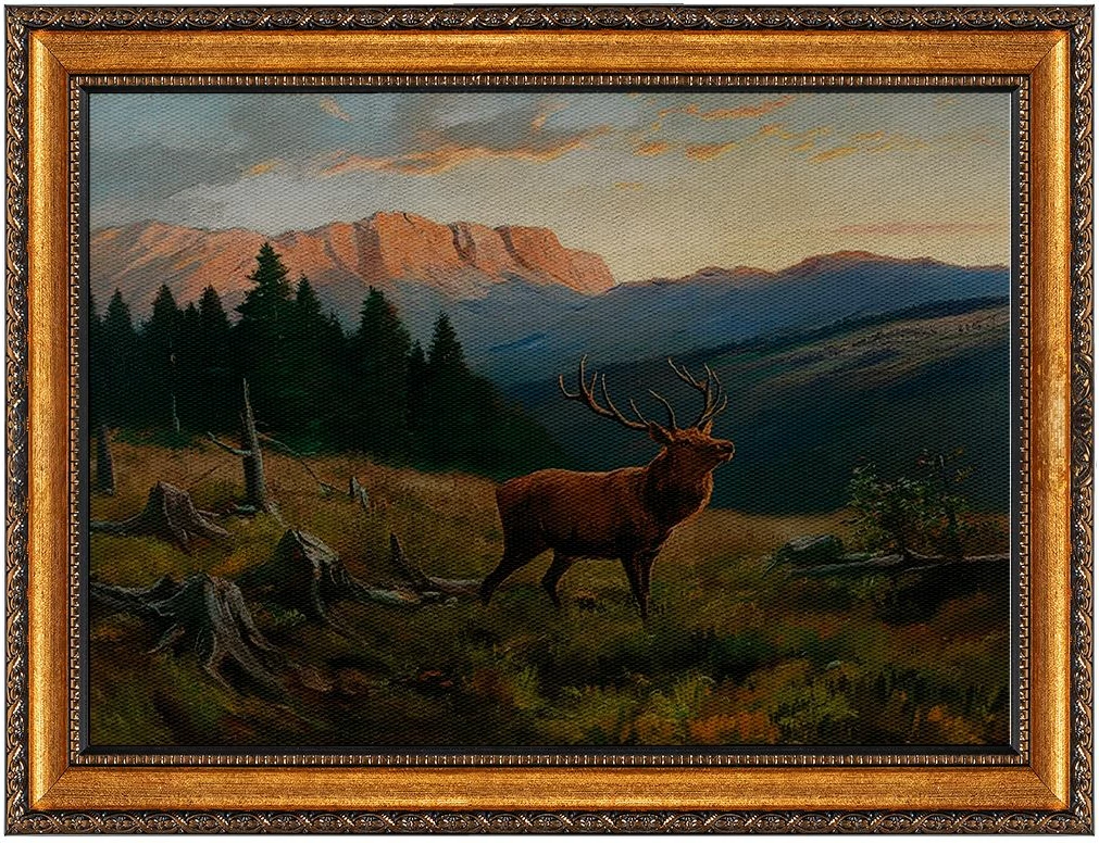 Pikturë dekorative në kanavacë me kornizë, shumëngjyrëshe, Wallity, ATCRCVCNVSMDL63, 50x70cm