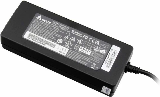 Adapter rryme i jashtëm për NAS QNAP SP-2BAY-ADAPTOR-90W 90W 12V, i zi