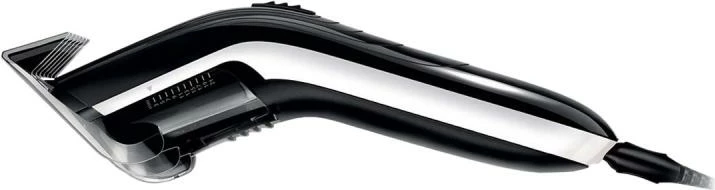 Makinë qethëse, Philips, Series 5000 QC5115/15, krehër i integruar i rregullueshëm, mirëmbajtje pa vajosje, zi-bardhë