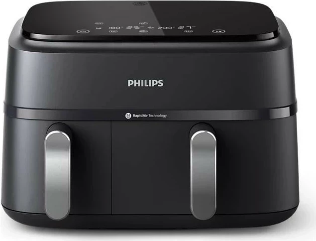 Frytkownicë Philips NA351/00, pa yndyrë, e zezë/argjendtë