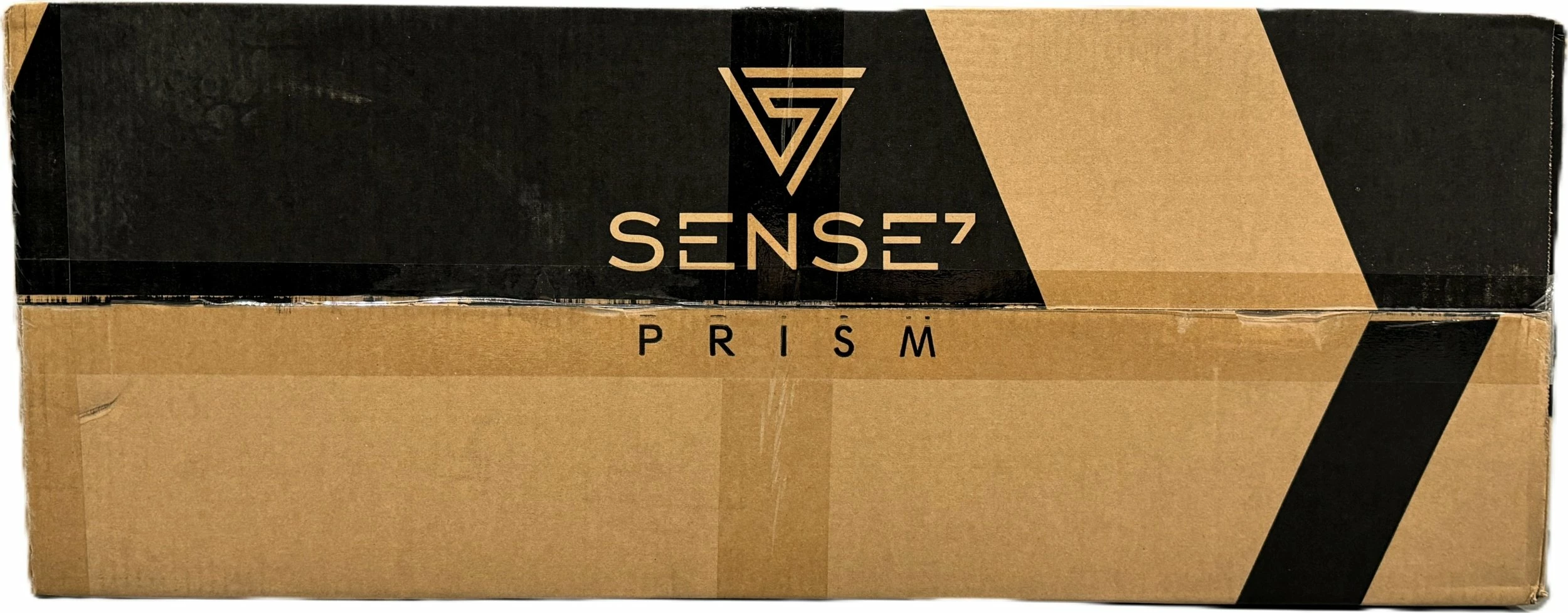 Fotelë gaming SENSE7 Prism, ekolëkurë HDE, lëkundëse FlowTech Swing, ngritje me gas lift, 120 kg, e zezë