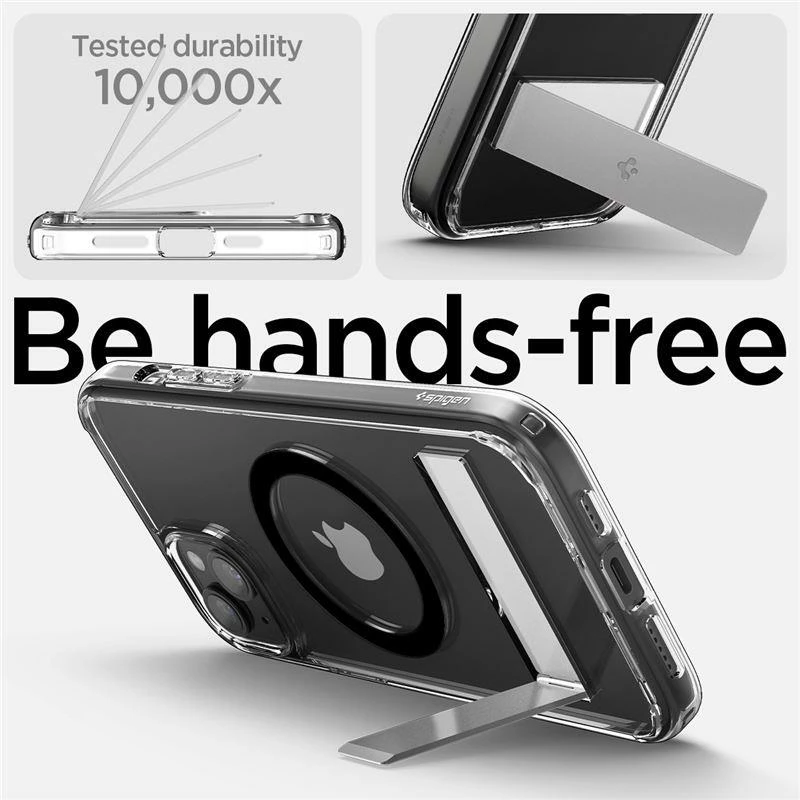 Mbështjellës Spigen Ultra Hybrid S MagSafe për iPhone 15, i zi