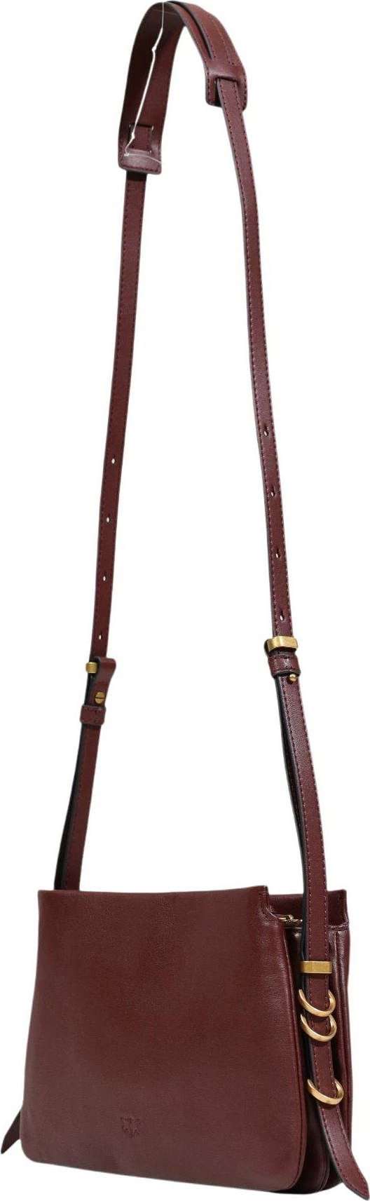 Çantë krahu Pinko Triplet Mini Vitello Morbido 105883 A0QO për femra, vjollcë rrushi