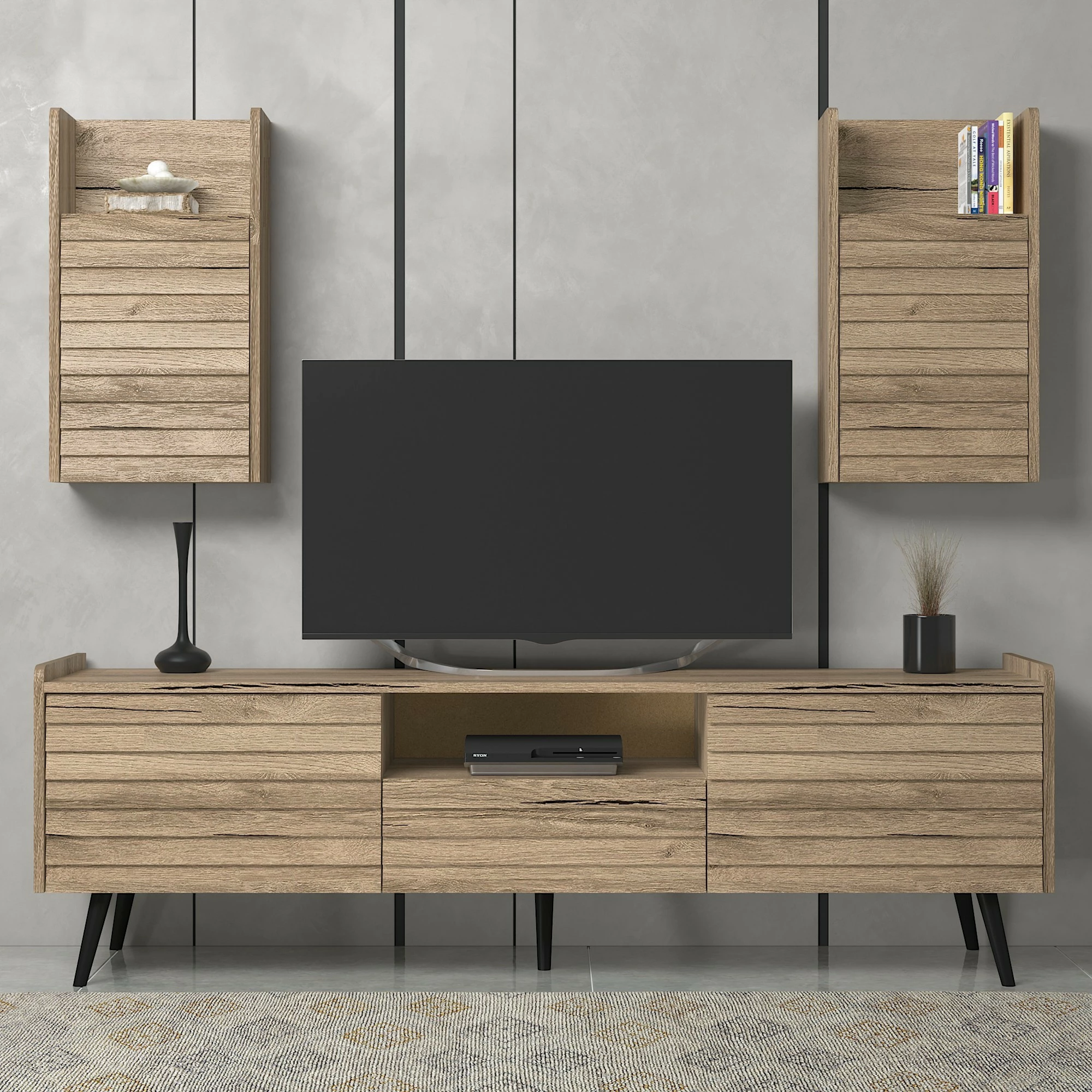 Komodë TV Hanah Home, ngjyrë arre, FRN-7000-1