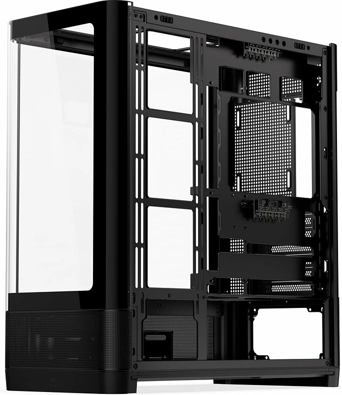 Kasë Endorfy Aquarius 8000 Flex (EY2A022) Midi Tower ATX/eATX, x7 slote, 2x USB 3.0 + USB-C, me xham të kalitur, e zezë