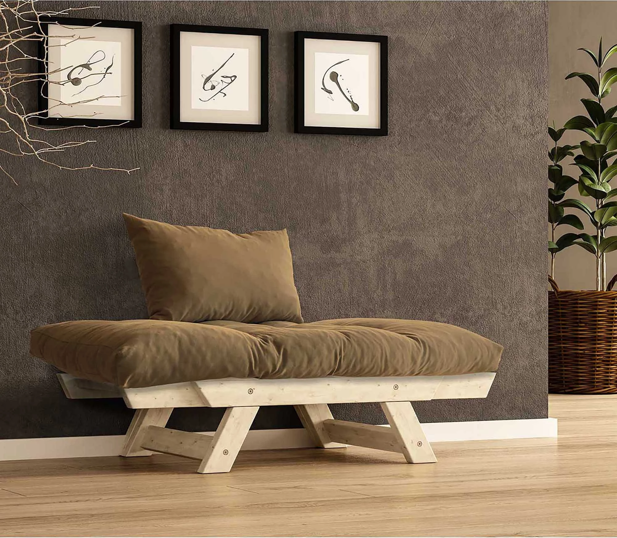 Karrige një vend për kopsht, Skye Decor, natyrale/kamel, CPT8142-140