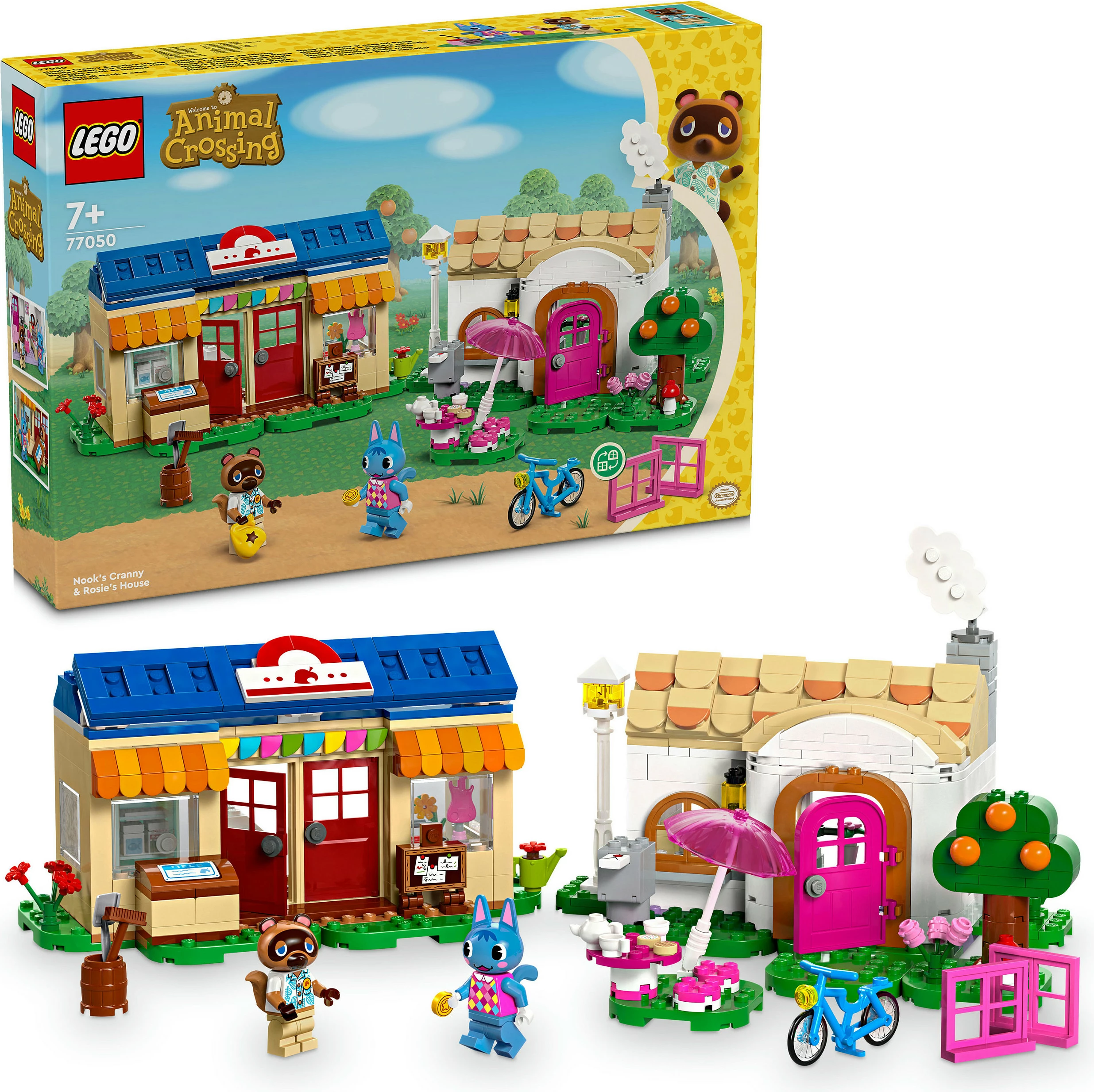 Set ndërtimi LEGO Animal Crossing 77050, 535 pjesë, shumëngjyrësh