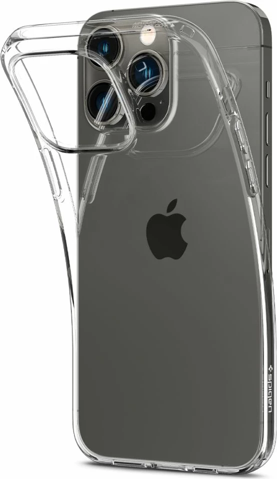 Mbështjellës Spigen Liquid Crystal për iPhone 14 Pro, Transparent