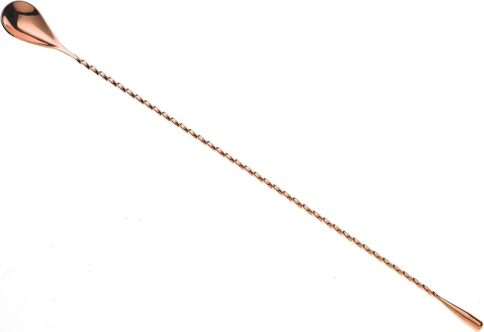 Lugë kokteji, BarFly, Classic Bar Spoon, 400 mm, çelik inox e veshur me bakër, ngjyrë bakri