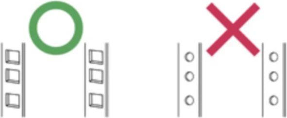 Komplet shina rack QNAP RAIL-B02, 19\", për NAS 2U