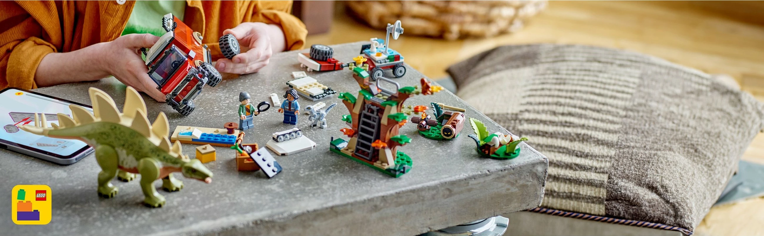 Set ndërtimi LEGO Jurassic World 76965, 420 pjesë, multikolor