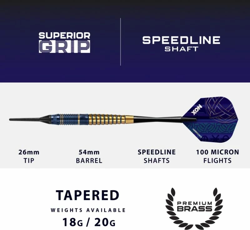 Shigjeta soft tip për dart Harrows, unisex