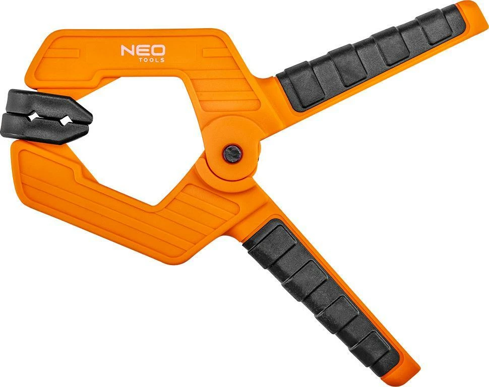 Kapëse me sustë Neo 50 mm (2"), heavy duty, forcë shtrënguese 11 kg, portokalli/zezë