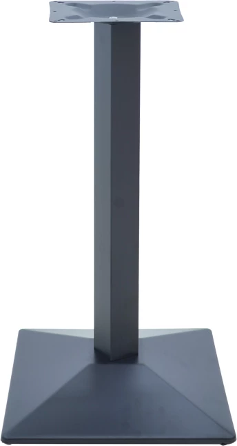 Baza metalike për tavolinë Ova I, ngjyrë e zezë, 40x40x72cm