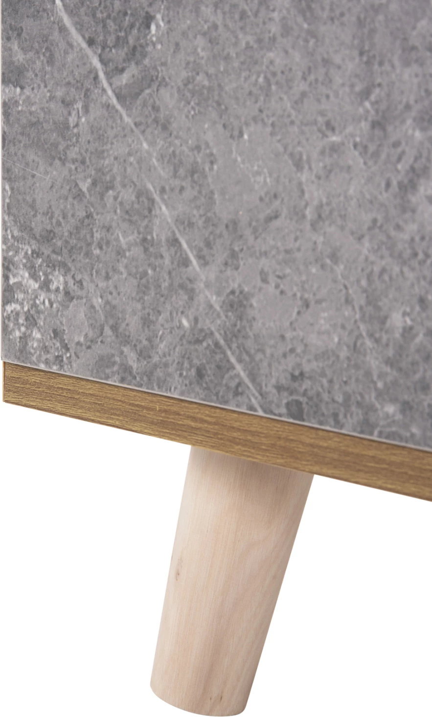 Dollap këpucësh ALVARO FH8954.12 melaminë me teksturë guri 50x38x135Hcm