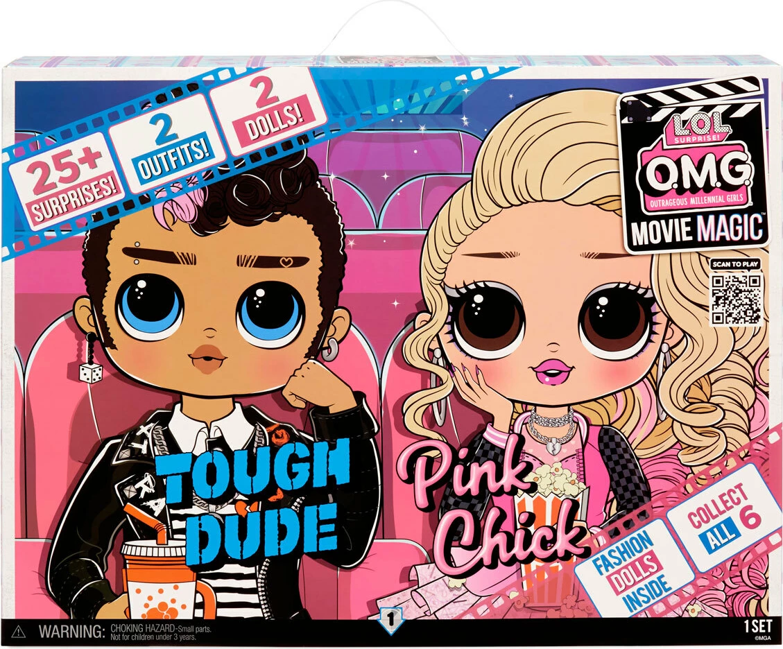 LOL Surprise! Outrageous Millennial Girls Movie Magic 2-Pack