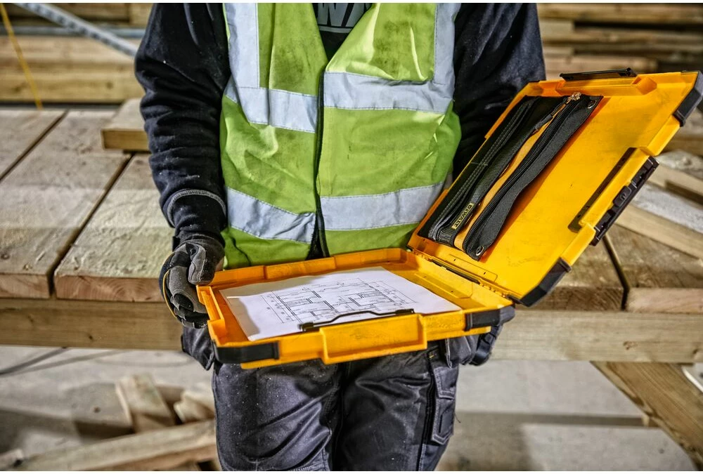 Organizer notebook për kuti veglash DeWalt DWST82732-1, 285 x 413 mm, kompatibil me TSTAK