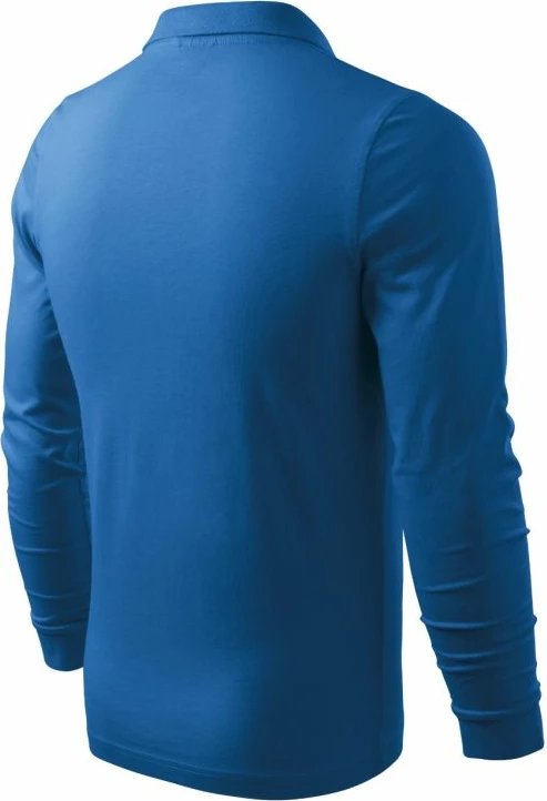 Polo për Meshkuj Malfini, me Mëngë të Gjata, Blu [Madhësia: XXL]