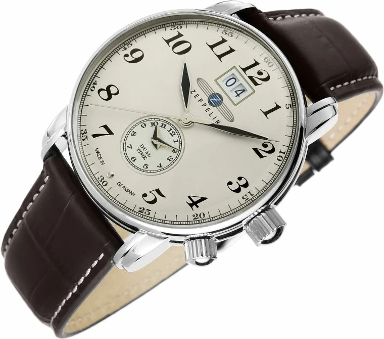 Orë dore për meshkuj Zeppelin, e zezë